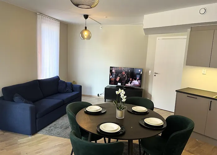 Scandpoint Apartment Nice 2 Rooms In Lorenskog Centre